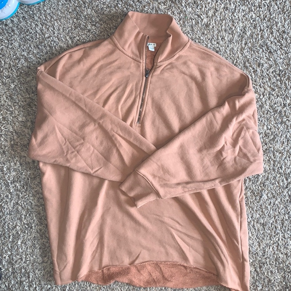 Aerie oversized half zip